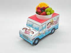 Set of 12 Ice Cream Truck Party Trays & Ice Cream Cups