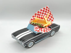 Set of 12 Ford Mustang and Shelby Party Paper Trays, Classic Cruiser Cars