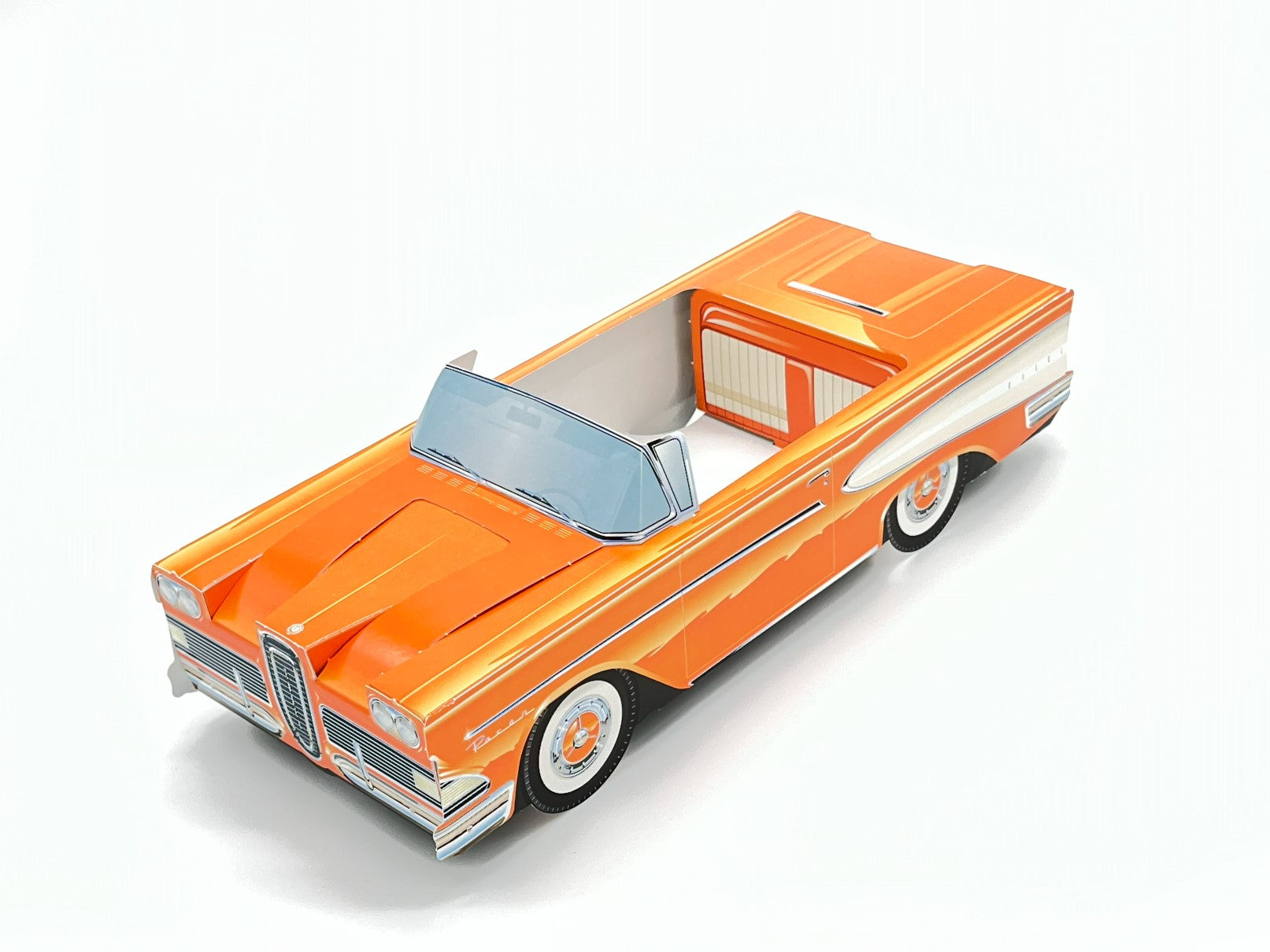 Set of 12 Ford Thunderbird Party Paper Trays, Classic Cruiser Cars