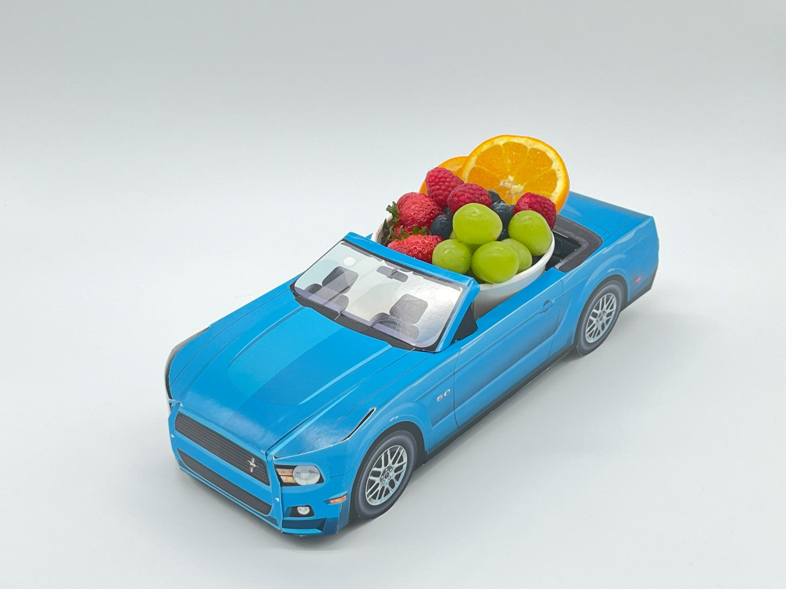 Set of 12 Modern Ford and Chevy Party Paper Trays